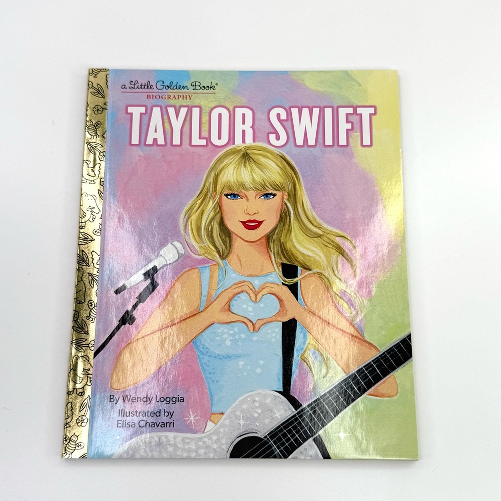 Taylor Swift Little Golden Biography Book